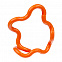 Антистресс «Змейка», оранжевый с логотипом в Волгограде заказать по выгодной цене в кибермаркете AvroraStore