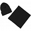 Шарф Life Explorer, черный с логотипом в Волгограде заказать по выгодной цене в кибермаркете AvroraStore