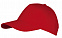 Бейсболка LONG BEACH, красная с логотипом в Волгограде заказать по выгодной цене в кибермаркете AvroraStore