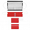Футляр для маски Devon, красный с логотипом в Волгограде заказать по выгодной цене в кибермаркете AvroraStore