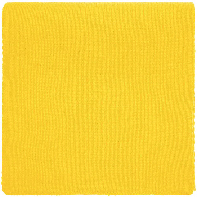 Шарф Urban Flow, желтый с логотипом в Волгограде заказать по выгодной цене в кибермаркете AvroraStore