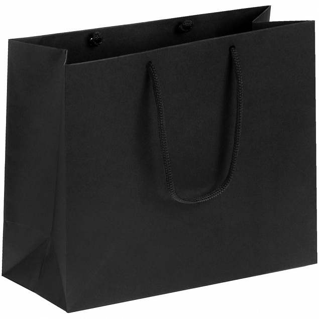 Пакет Porta, малый, черный с логотипом в Волгограде заказать по выгодной цене в кибермаркете AvroraStore