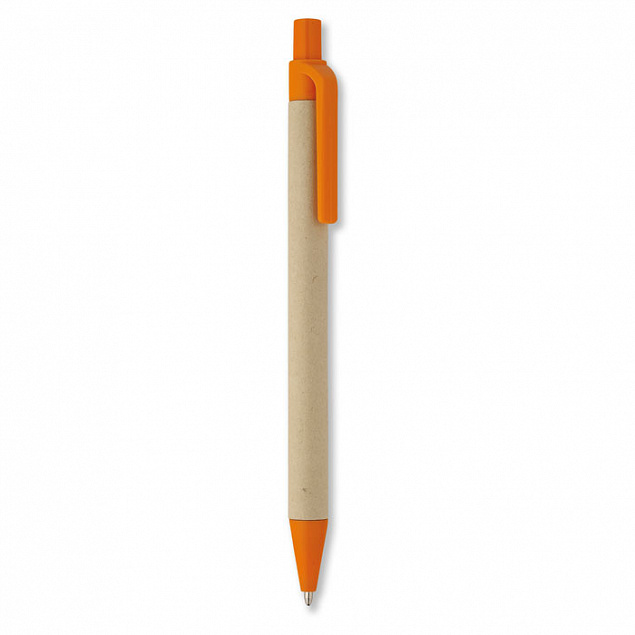 Ручка бумага/кукурузн.пластик с логотипом в Волгограде заказать по выгодной цене в кибермаркете AvroraStore