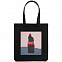 Холщовая сумка «Кола», черная с логотипом в Волгограде заказать по выгодной цене в кибермаркете AvroraStore