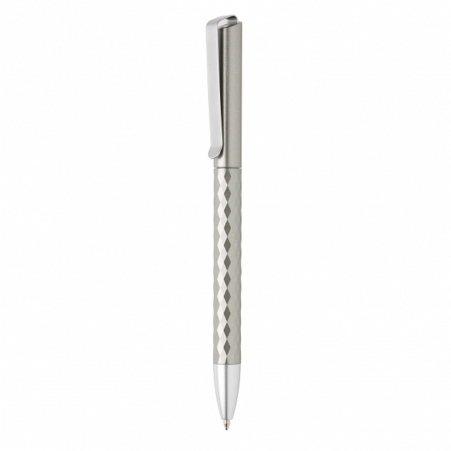 Ручка X3.1, серый с логотипом в Волгограде заказать по выгодной цене в кибермаркете AvroraStore