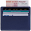 Чехол для карточек Devon, синий с логотипом в Волгограде заказать по выгодной цене в кибермаркете AvroraStore
