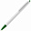Ручка шариковая Tick, белая с логотипом в Волгограде заказать по выгодной цене в кибермаркете AvroraStore