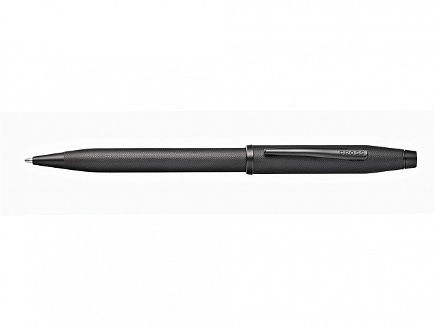 Ручка шариковая Century II Black Micro Knurl с логотипом в Волгограде заказать по выгодной цене в кибермаркете AvroraStore
