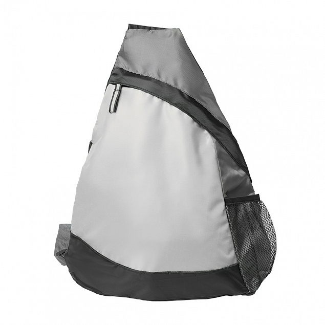 Рюкзак Pick, белый/серый/чёрный, 41 x 32 см, 100% полиэстер 210D с логотипом в Волгограде заказать по выгодной цене в кибермаркете AvroraStore