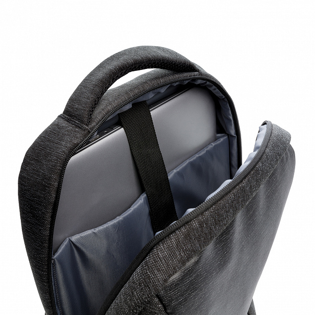 Рюкзак для ноутбука  15", черный с логотипом в Волгограде заказать по выгодной цене в кибермаркете AvroraStore