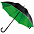 Зонт-трость Downtown, черный с коричневым с логотипом в Волгограде заказать по выгодной цене в кибермаркете AvroraStore