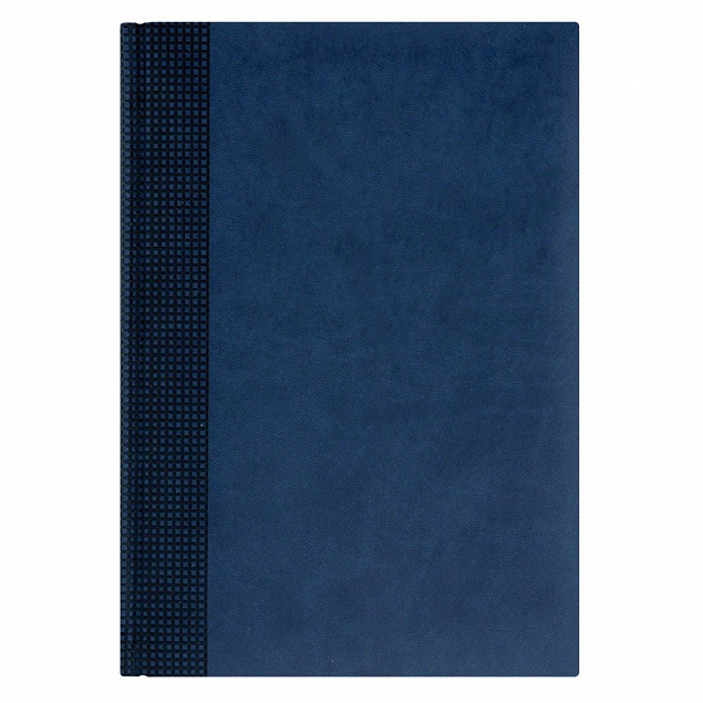 Недатированный ежедневник VELVET 650U (5451) 145x205 мм , без календаря, синий с логотипом в Волгограде заказать по выгодной цене в кибермаркете AvroraStore