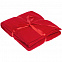 Плед Plush, красный с логотипом в Волгограде заказать по выгодной цене в кибермаркете AvroraStore