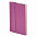 Бизнес-блокнот А5  "Provence", розовый , мягкая обложка, в клетку с логотипом в Волгограде заказать по выгодной цене в кибермаркете AvroraStore