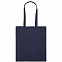Холщовая сумка Basic 105, синяя с логотипом в Волгограде заказать по выгодной цене в кибермаркете AvroraStore
