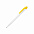 Ручка шариковая Pim - Желтый KK с логотипом в Волгограде заказать по выгодной цене в кибермаркете AvroraStore