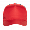 Бейсболка 10P Красный с логотипом в Волгограде заказать по выгодной цене в кибермаркете AvroraStore