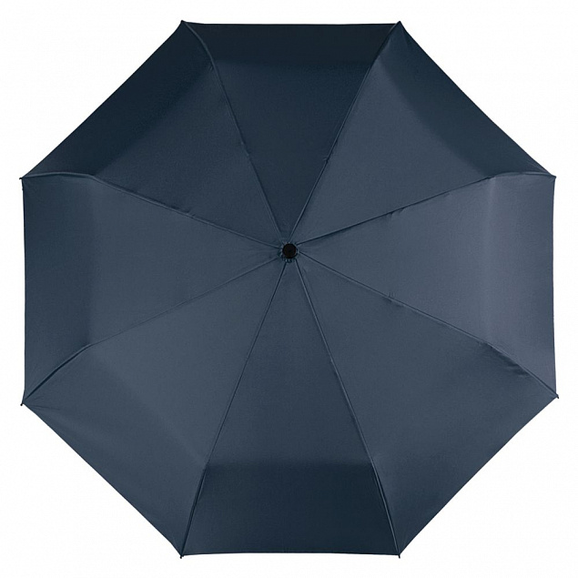 Складной зонт Magic с проявляющимся рисунком, темно-синий с логотипом в Волгограде заказать по выгодной цене в кибермаркете AvroraStore