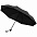 Зонт складной Hit Mini ver.2, черный с логотипом в Волгограде заказать по выгодной цене в кибермаркете AvroraStore