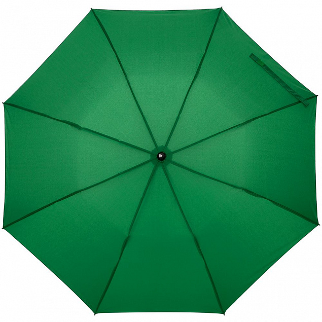 Зонт складной Rain Spell, зеленый с логотипом в Волгограде заказать по выгодной цене в кибермаркете AvroraStore