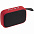 Беспроводная колонка с FM-радио Borsetta, красная с логотипом в Волгограде заказать по выгодной цене в кибермаркете AvroraStore