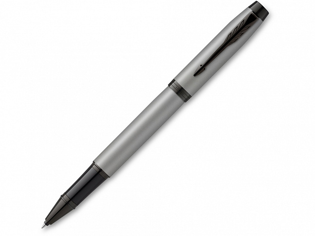 Ручка роллер Parker IM MGREY BT с логотипом в Волгограде заказать по выгодной цене в кибермаркете AvroraStore
