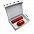 Набор Hot Box E grey (красный) с логотипом в Волгограде заказать по выгодной цене в кибермаркете AvroraStore