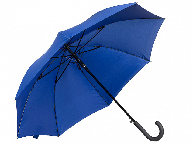 Зонт-трость Reviver  с куполом из переработанного пластика с логотипом в Волгограде заказать по выгодной цене в кибермаркете AvroraStore