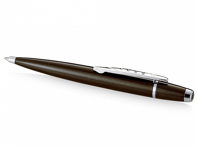 Ручка шариковая Margaux от Balmain, черный с логотипом в Волгограде заказать по выгодной цене в кибермаркете AvroraStore