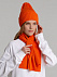 Шапка Yong, оранжевая с логотипом в Волгограде заказать по выгодной цене в кибермаркете AvroraStore