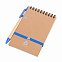 Блокнот с ручкой "Papyrus", синий с логотипом в Волгограде заказать по выгодной цене в кибермаркете AvroraStore