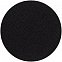 Наклейка тканевая Lunga Round, M, черная с логотипом в Волгограде заказать по выгодной цене в кибермаркете AvroraStore