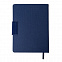 Ежедневник недатированный Mod, А5, темно-синий, кремовый блок с логотипом в Волгограде заказать по выгодной цене в кибермаркете AvroraStore