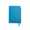 Ежедневник недатированный SALLY, A6, голубой, кремовый блок с логотипом в Волгограде заказать по выгодной цене в кибермаркете AvroraStore