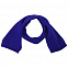 Шарф Siver, синий с логотипом в Волгограде заказать по выгодной цене в кибермаркете AvroraStore