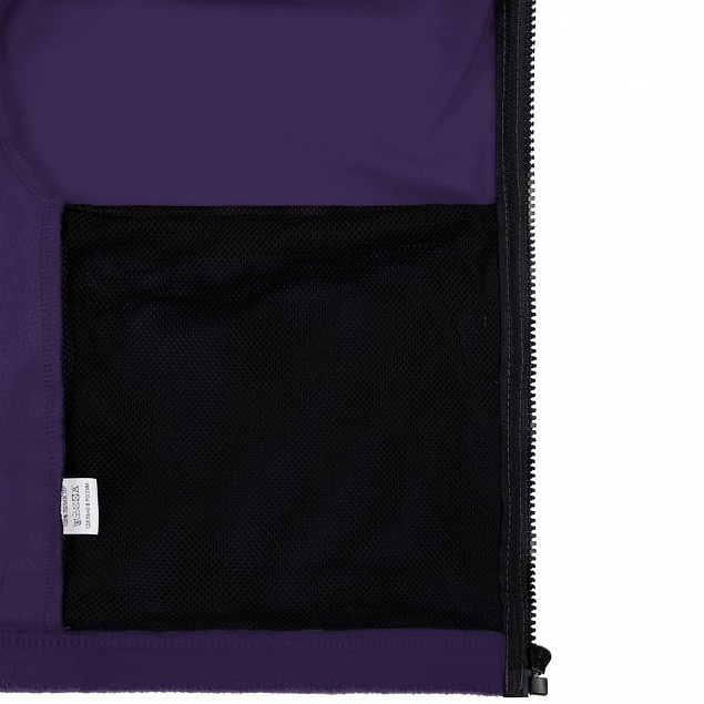 Жилет флисовый Manakin, фиолетовый с логотипом в Волгограде заказать по выгодной цене в кибермаркете AvroraStore