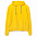 Толстовка с капюшоном Unit Kirenga, желтая с логотипом в Волгограде заказать по выгодной цене в кибермаркете AvroraStore