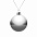 Елочный шар Finery Gloss, 8 см, глянцевый черный с логотипом в Волгограде заказать по выгодной цене в кибермаркете AvroraStore