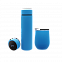 Набор Hot Box C (софт-тач) G, голубой с логотипом в Волгограде заказать по выгодной цене в кибермаркете AvroraStore