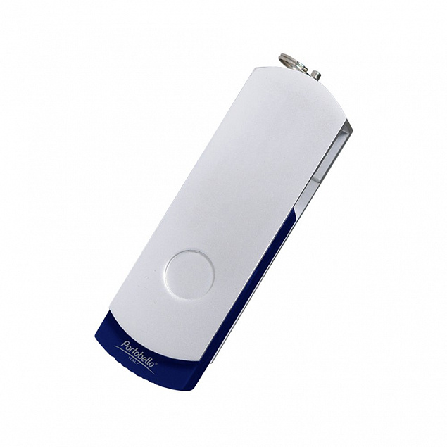 USB Флешка, Elegante, 16 Gb, синий, в подарочной упаковке с логотипом в Волгограде заказать по выгодной цене в кибермаркете AvroraStore