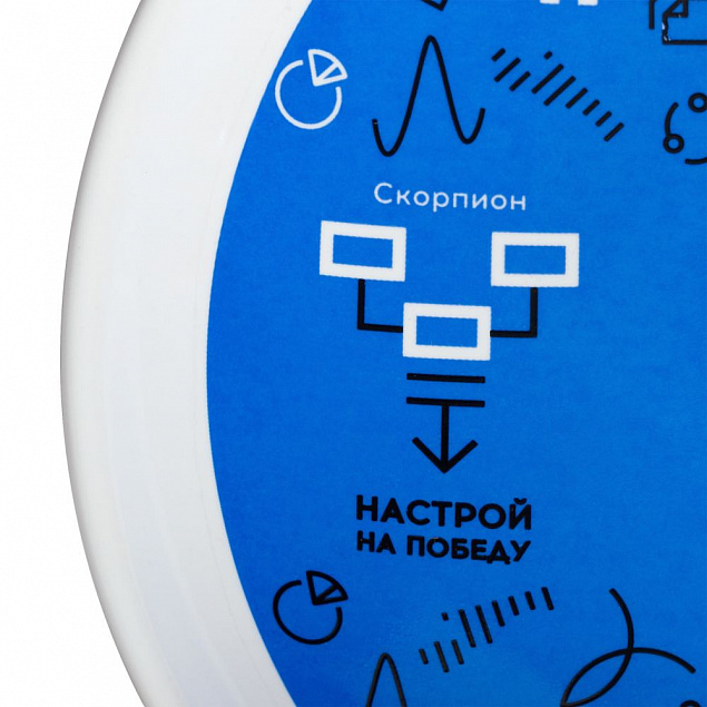 Тарелка наградная «Бизнес-зодиак. Скорпион» с логотипом в Волгограде заказать по выгодной цене в кибермаркете AvroraStore