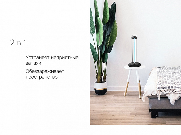 Лампа бактерицидная ультрафиолетовая Sterilizer Z2 с логотипом в Волгограде заказать по выгодной цене в кибермаркете AvroraStore