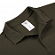Рубашка поло ID.001 коричневая с логотипом в Волгограде заказать по выгодной цене в кибермаркете AvroraStore