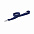 Ланъярд NECK, синий, полиэстер, 2х50 см с логотипом в Волгограде заказать по выгодной цене в кибермаркете AvroraStore