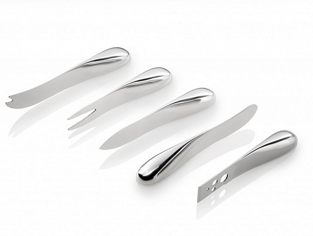 Набор ножей для сыра Space с логотипом в Волгограде заказать по выгодной цене в кибермаркете AvroraStore