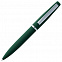 Ручка шариковая Bolt Soft Touch, зеленая с логотипом в Волгограде заказать по выгодной цене в кибермаркете AvroraStore