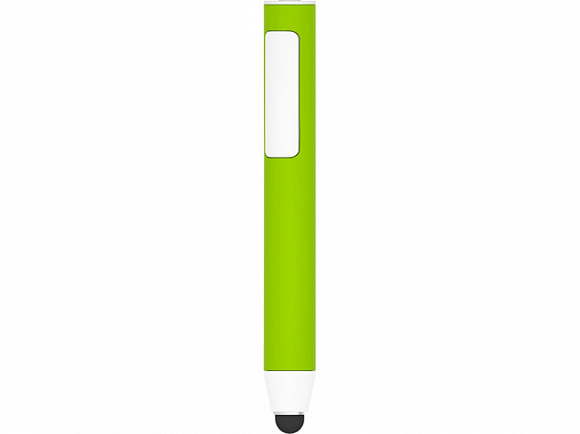 Стилус ''Styli'', зеленое яблоко с логотипом в Волгограде заказать по выгодной цене в кибермаркете AvroraStore