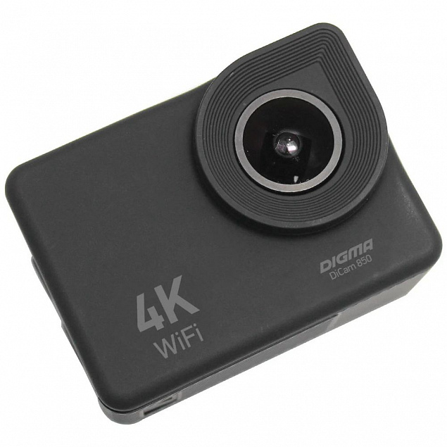 Экшн-камера Digma DiCam 850, черная с логотипом в Волгограде заказать по выгодной цене в кибермаркете AvroraStore