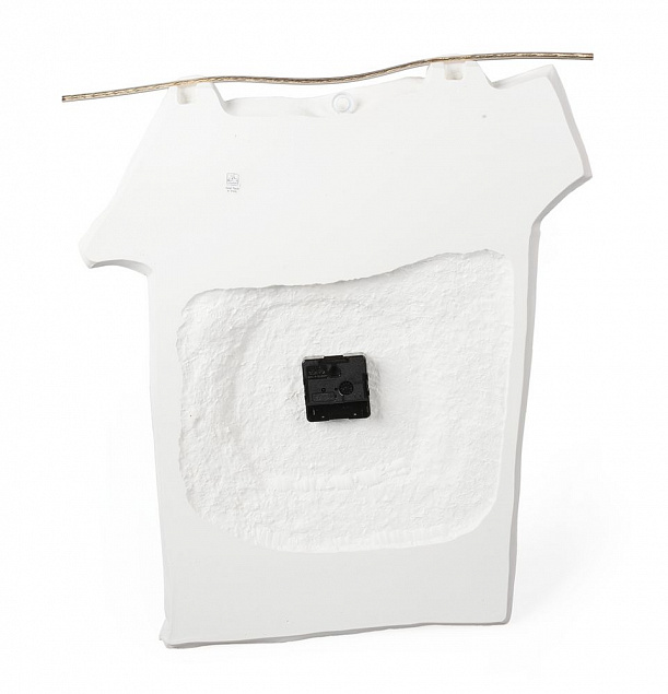 Часы «Рубашка», белые с логотипом в Волгограде заказать по выгодной цене в кибермаркете AvroraStore