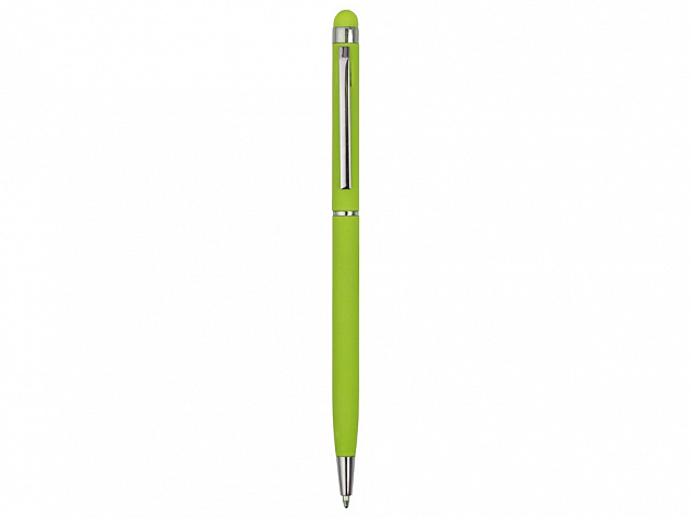 Ручка-стилус металлическая шариковая «Jucy Soft» soft-touch с логотипом в Волгограде заказать по выгодной цене в кибермаркете AvroraStore